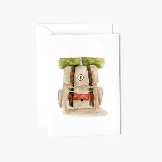 camp backpack mini enclosure notecard