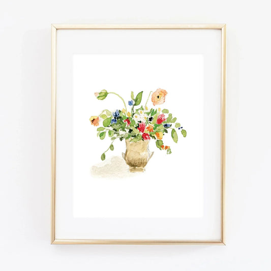 bouquet art print - emily lex studio