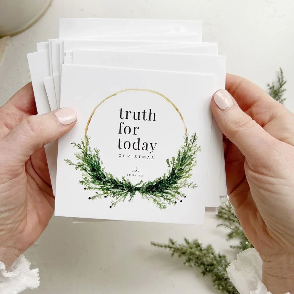 christmas truth for today cards - emily lex studio