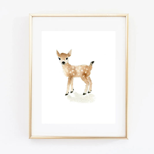 deer art print - emily lex studio