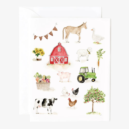 farm notecard