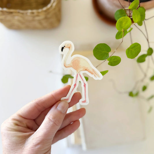 flamingo sticker