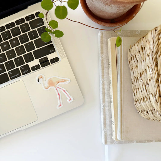 flamingo sticker
