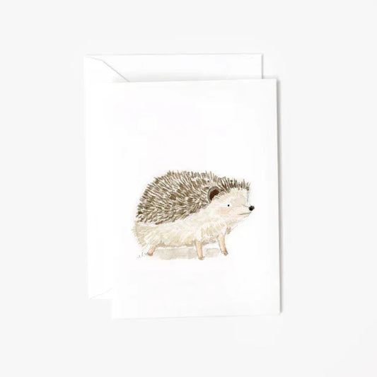 hedgehog mini enclosure notecard