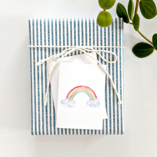 rainbow mini enclosure notecard