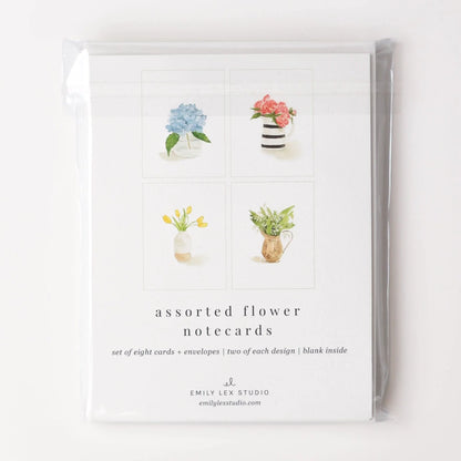 flower notecards set - emily lex studio