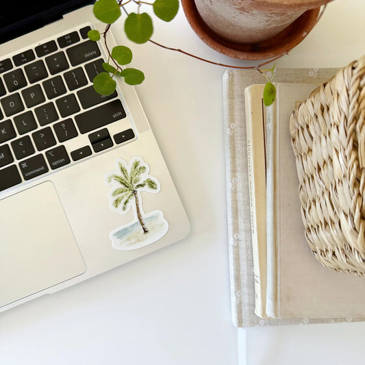 palm tree sticker