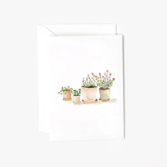 herbs mini enclosure notecard